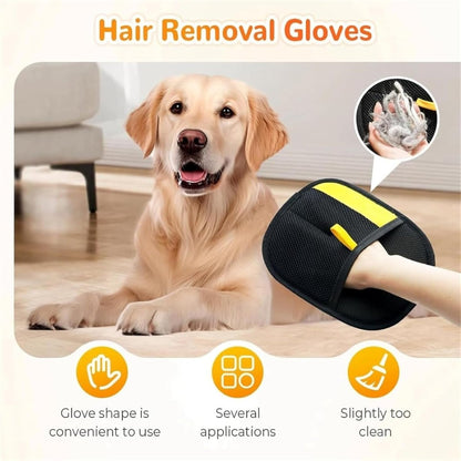 Ultimate Pet Grooming Gloves for Effortless Fur Removal | ribuella
