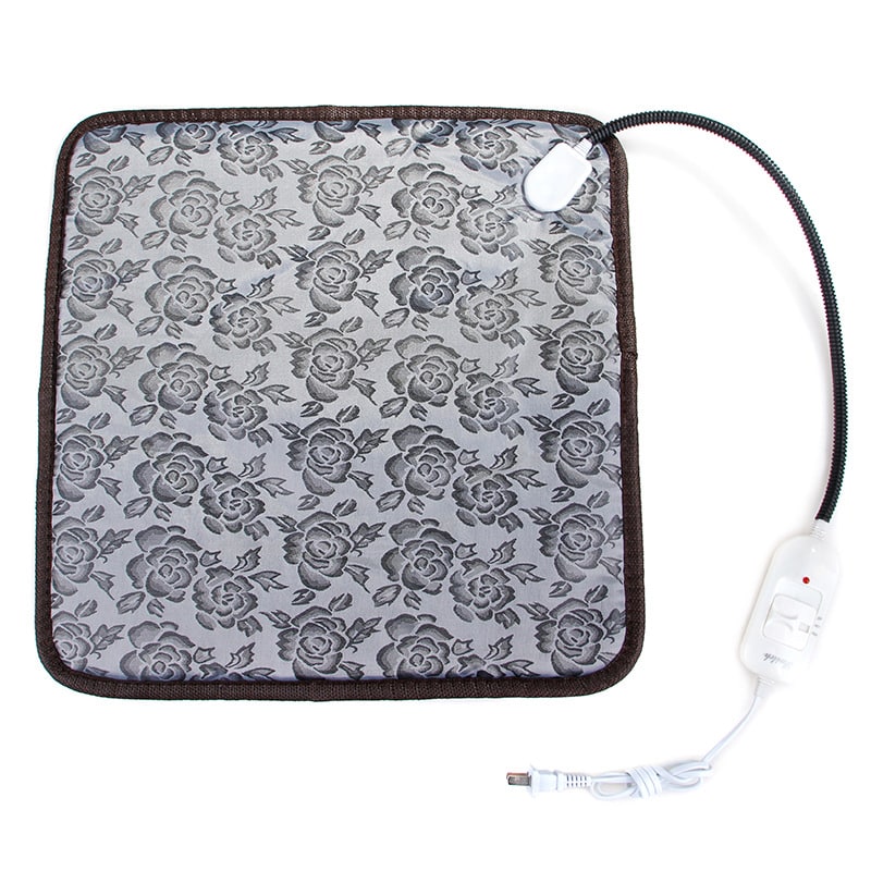 Electric Pet Heating Pad, Waterproof Cord Sleeve, Adjustable Temperature Control