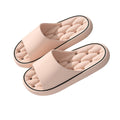 Papuci tip slide din spumă EVA pentru piscină și duș, cu talpă groasă amortizată, orificii de scurgere