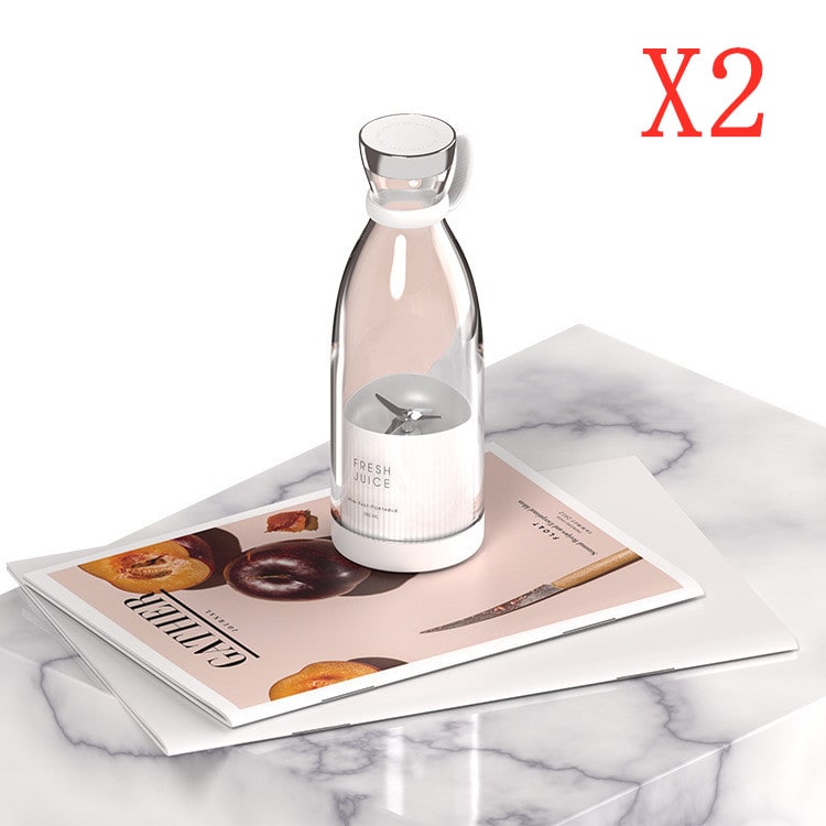 Blender portable rechargeable par USB - moteur puissant et lames en acier inoxydable