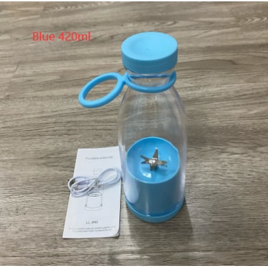 Blender portable rechargeable par USB - moteur puissant et lames en acier inoxydable
