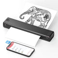 Portable Wireless Thermal Printer Bluetooth Usb Ready For A4 Smartphones