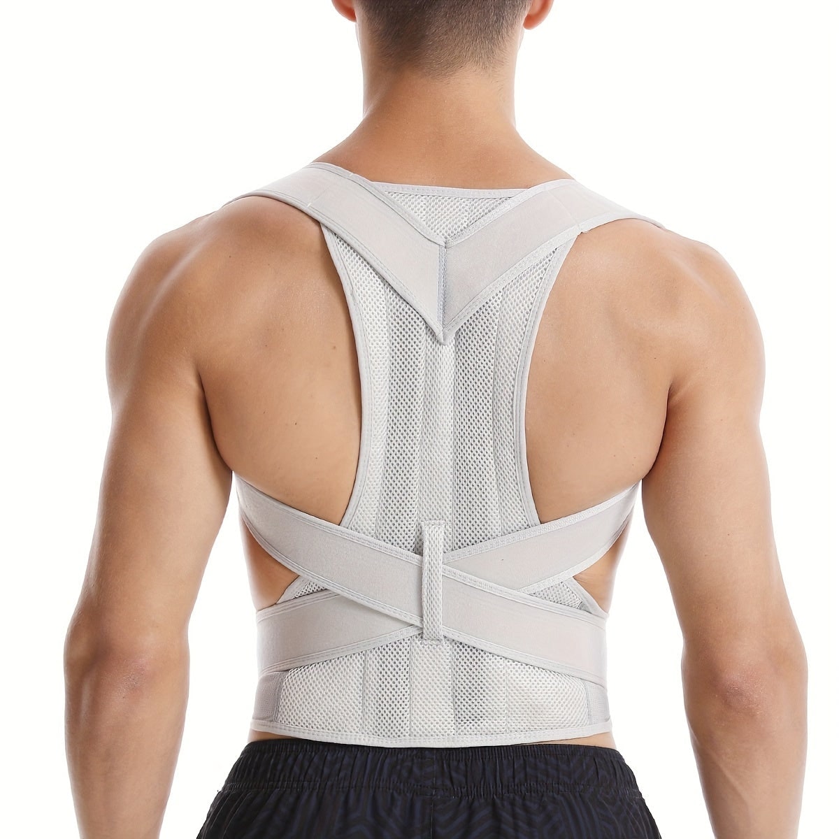 Breathable Mesh Straps Posture Corrector Adjustable Lumbar Support