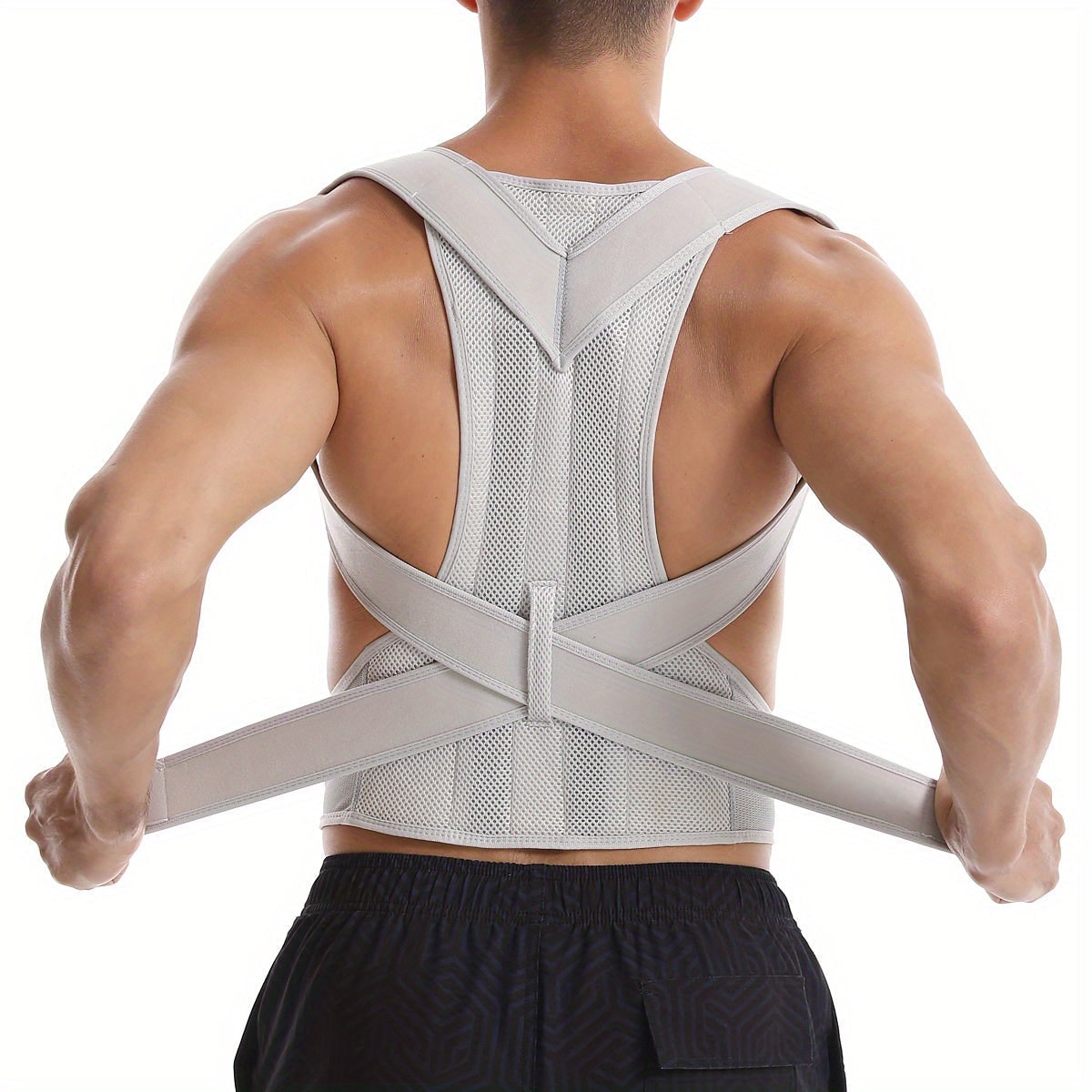 Breathable Mesh Straps Posture Corrector Adjustable Lumbar Support