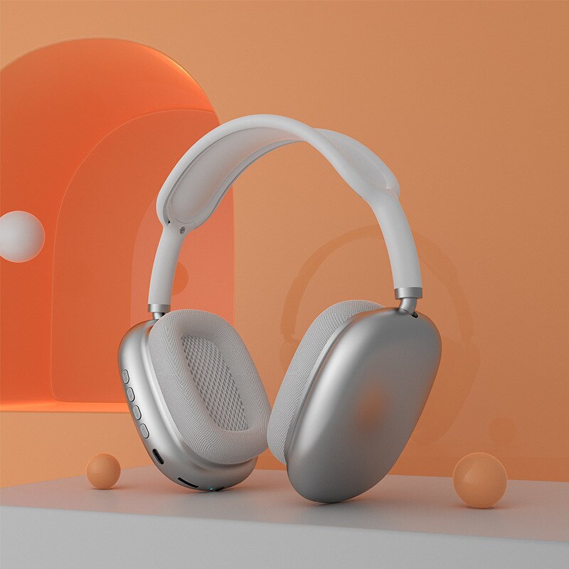 Wireless Over Ear Headphones - Lightweight Comfort, Adjustable Headband