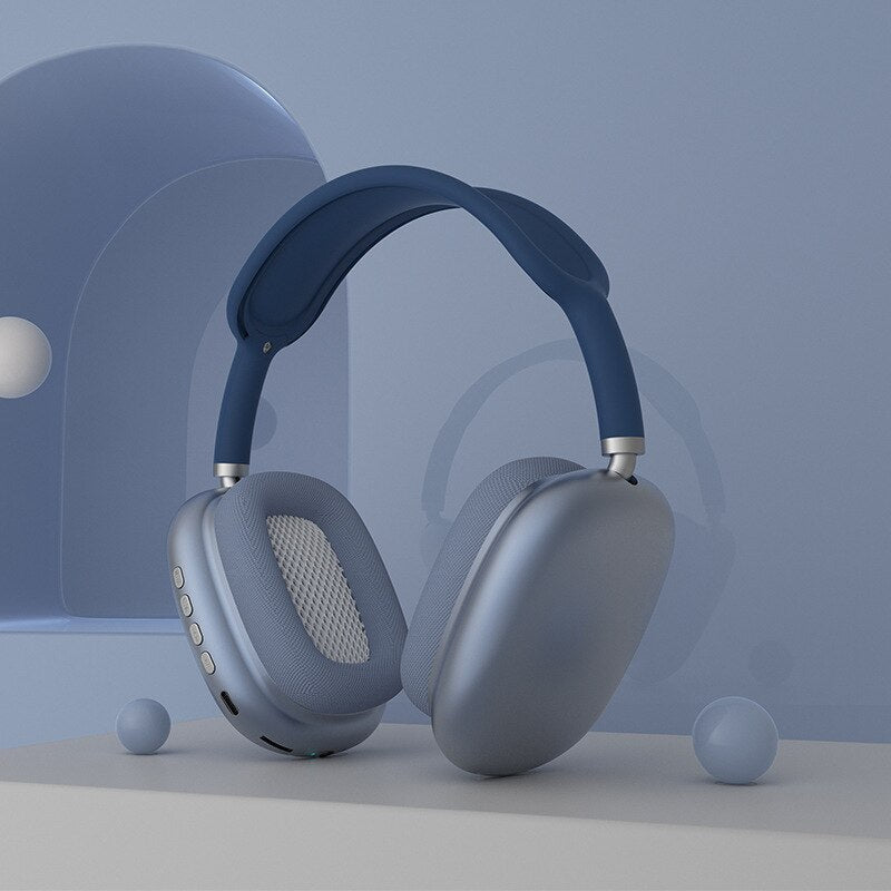 Wireless Over Ear Headphones - Lightweight Comfort, Adjustable Headband