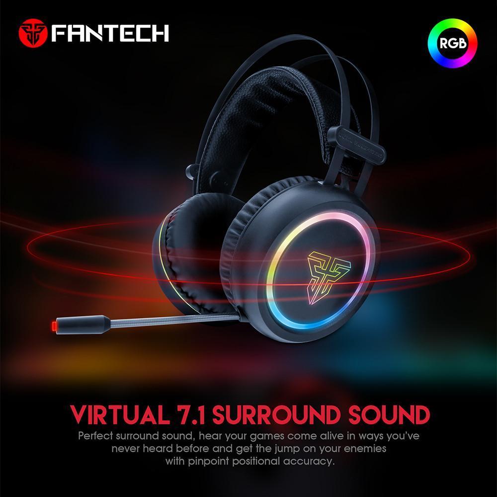 Concord Over-Ear Gaming Headset Rgb Lighting Noise Cancelling Microphone
