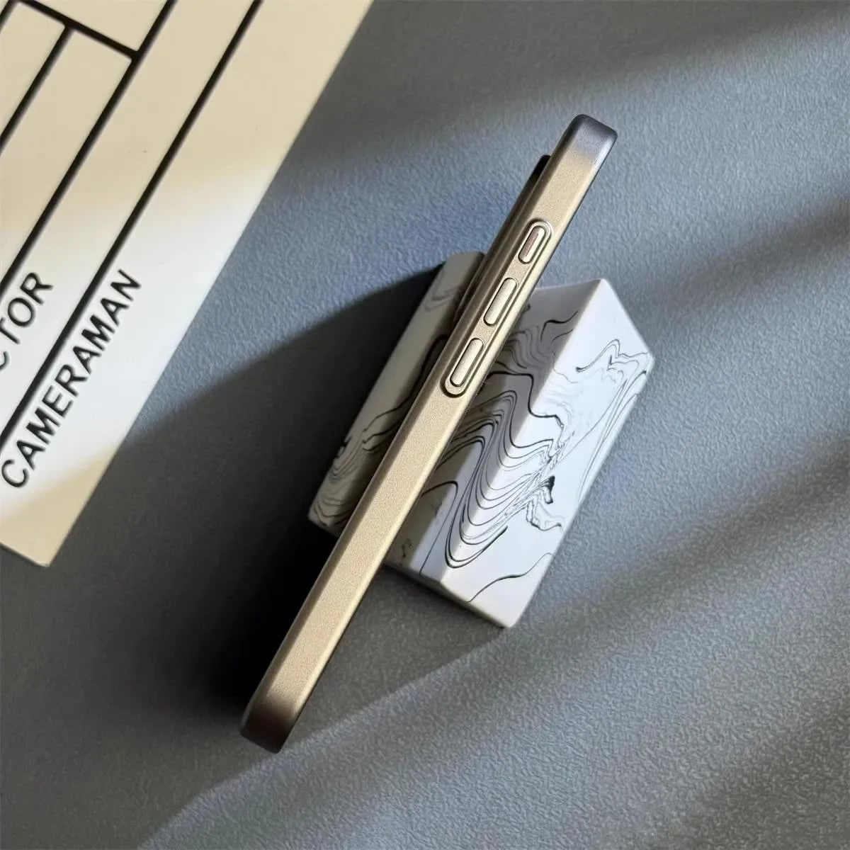 Lightweight Protective iPhone Case Slim Ribbed Matte Finish Scratch Resistant Cover