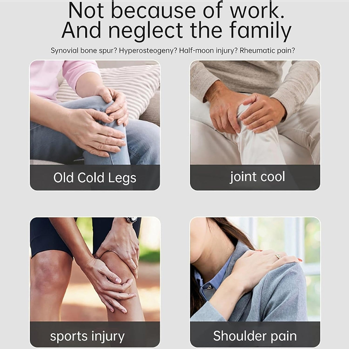 Rechargeable Heated Knee Massager Wrap — Vibration, Adjustable Heat, Digital Controls