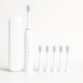 Brosse à dents électrique sonique rechargeable avec minuteur électronique et têtes à brins souples profilés