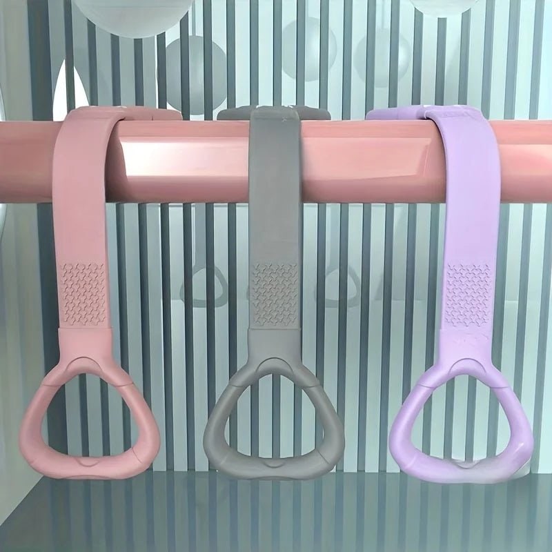Fascia elastica per resistenza a forma di 8 - Maniglie ad anello, impugnatura testurizzata, tensione controllata