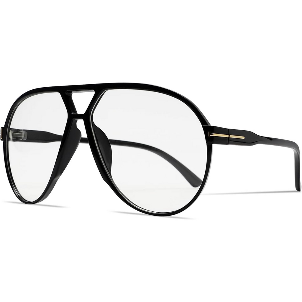 Retro Oversized Sunglasses – UV400 Protection Aviator Style | ribuella