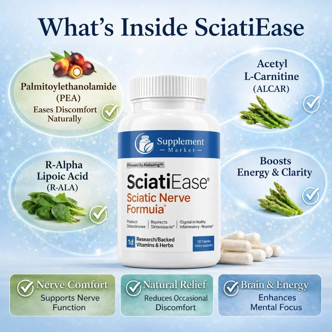 SciatiEase每日坐骨神经舒适与健康支持