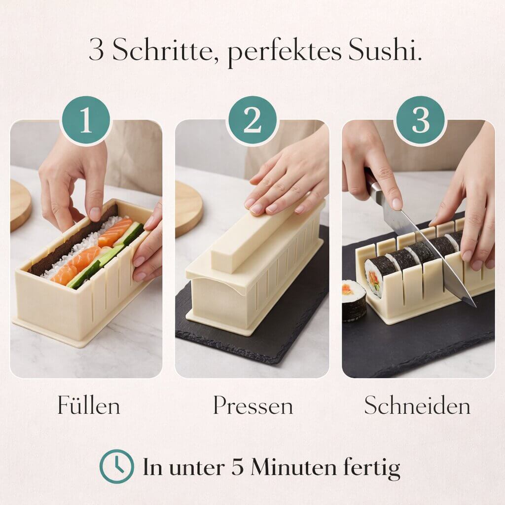 Ultimate Sushi Crafting Kit - Sushi Molding Set - Sushify | ribuella
