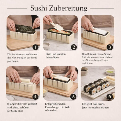 Ultimate Sushi Crafting Kit - Sushi Molding Set - Sushify | ribuella