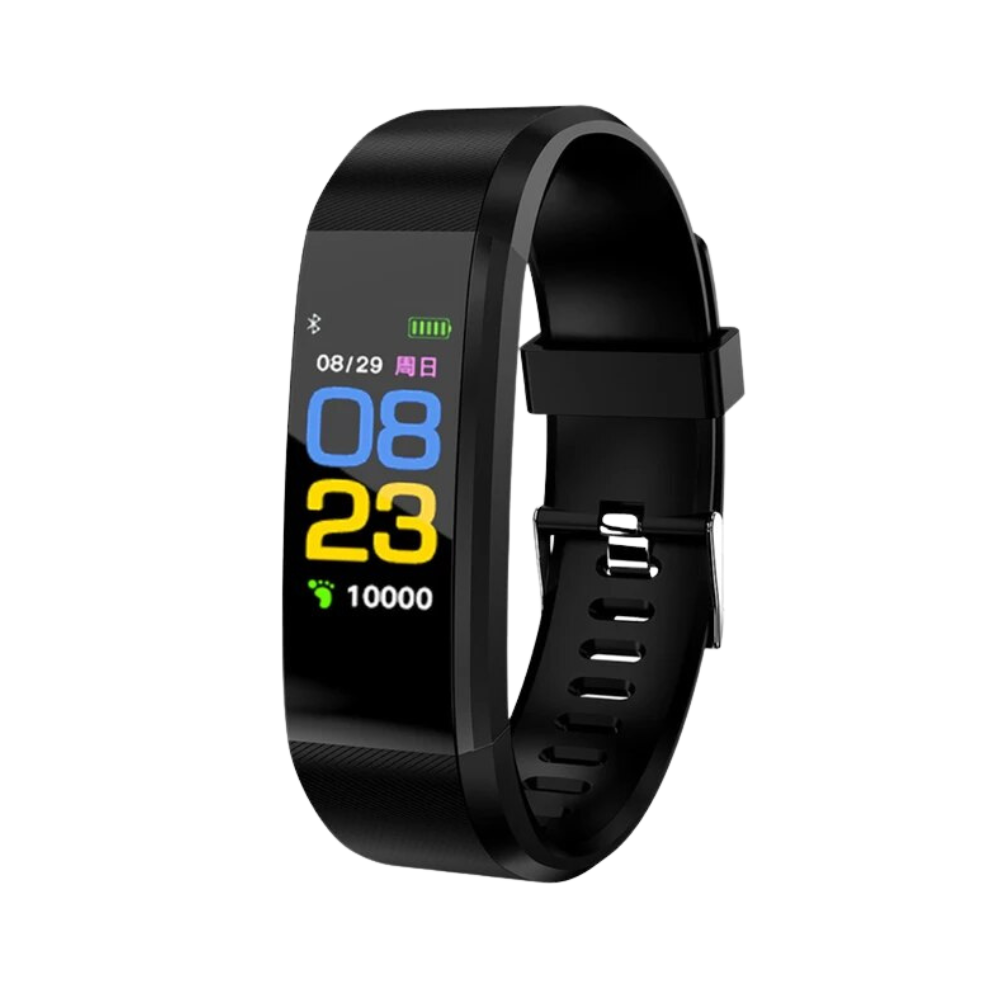 Senior Health Smartwatch Tracking Daily Steps Heart Rate And Large Display