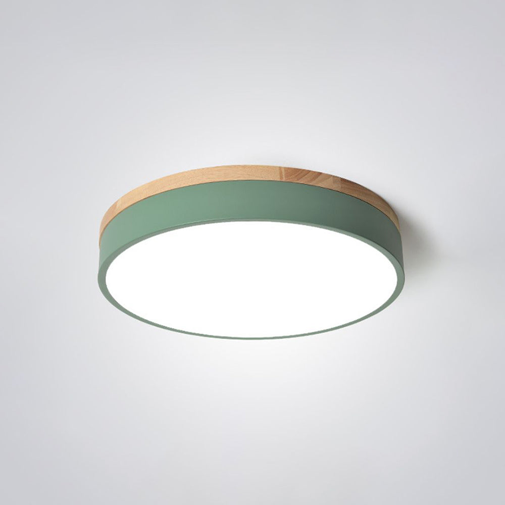 Round Smart Dimmable Ceiling Light, Contemporary Design, 10 Square Meter Coverage