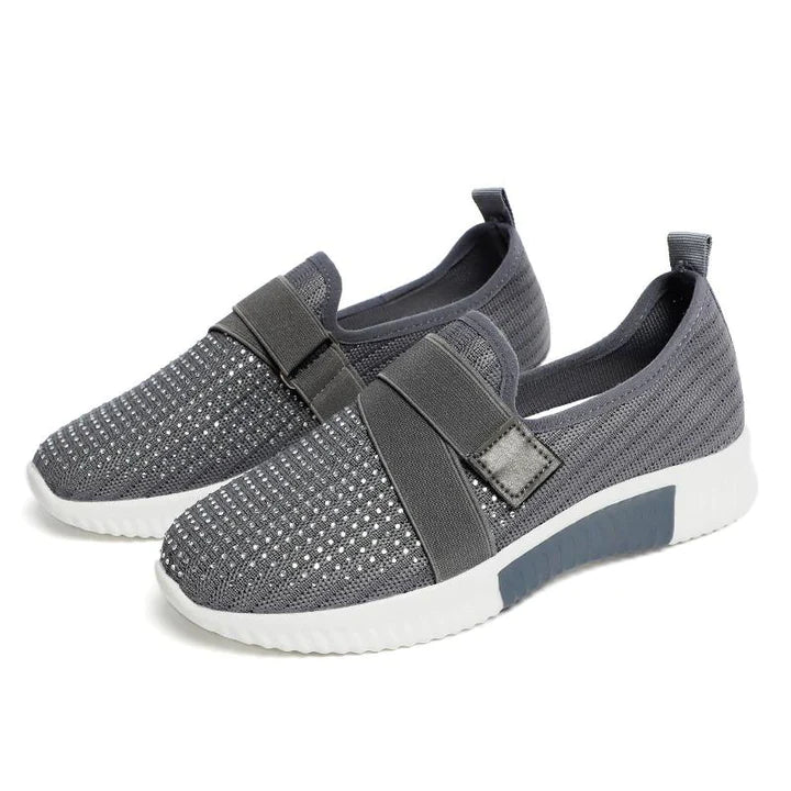 Women's Easy-On Sneakers With Adjustable Velcro Strap