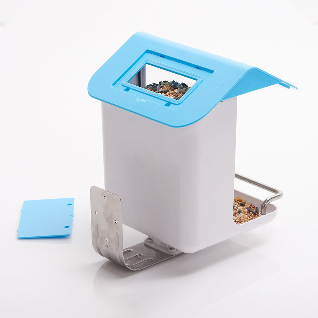 Solar Powered WIFI Bird Feeder Camera Waterproof Outdoor Smart Video Monitor