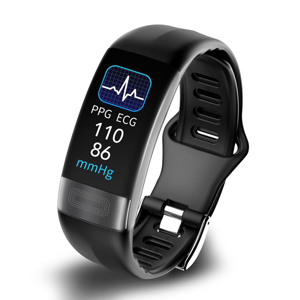 Smart Bracelet Fitness Tracker With Blood Pressure, ECG, Heart Rate, SpO2 And Sleep Monitoring