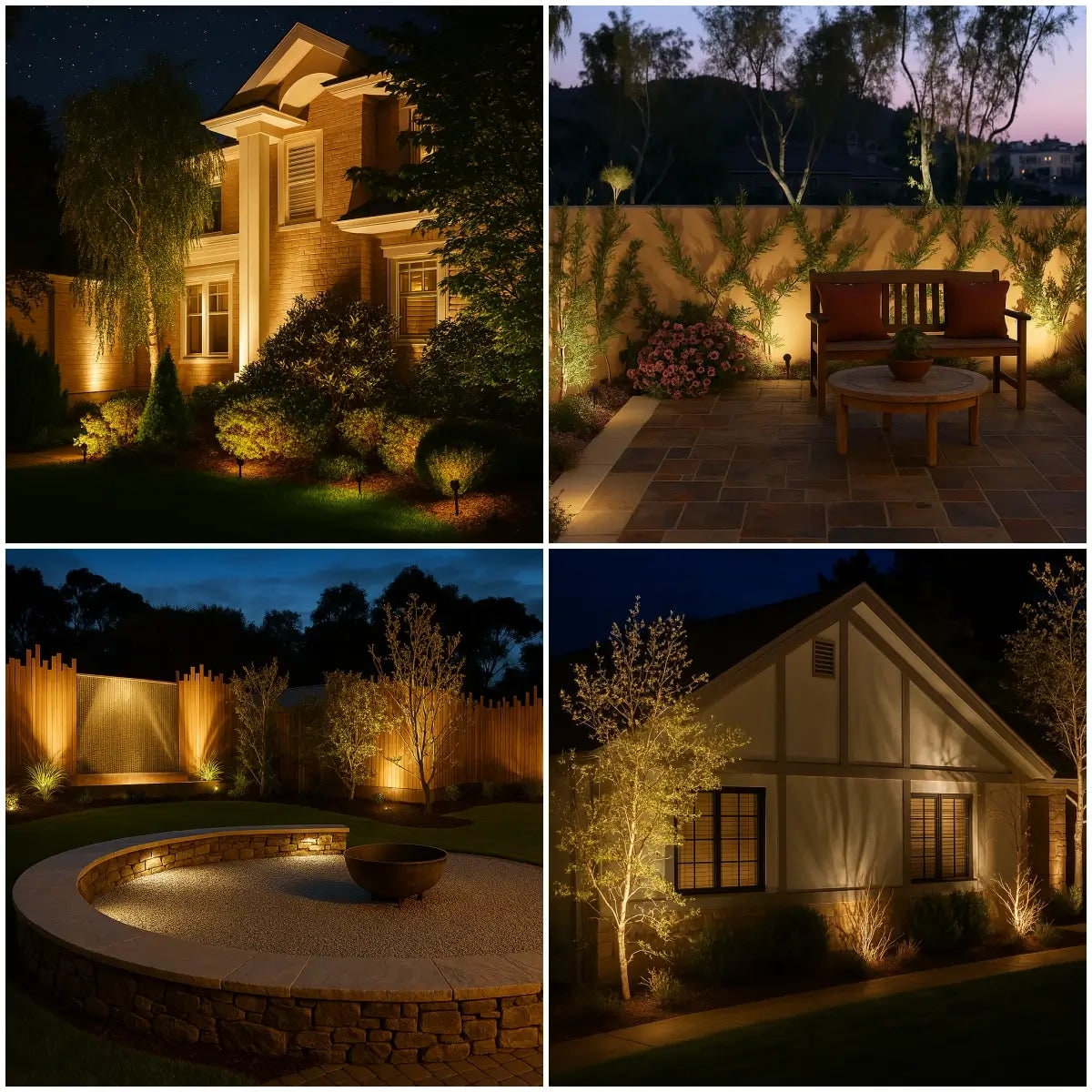 Adjustable Solar Outdoor Spotlight - Rechargeable Garden Landscape Lamp