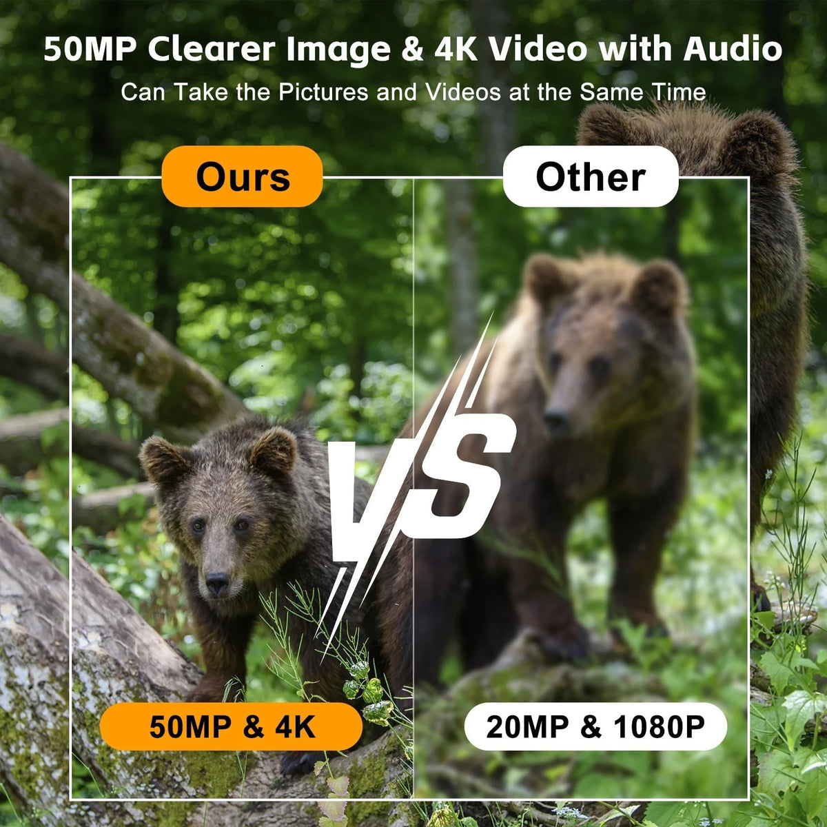Solar Powered Cell Trail Camera: Infrared Night Vision, Motion Sensor, Sd Card Slot