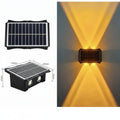 Odporne na warunki atmosferyczne solarne kinkiety z podwójnym światłem skierowanym w górę i w dół