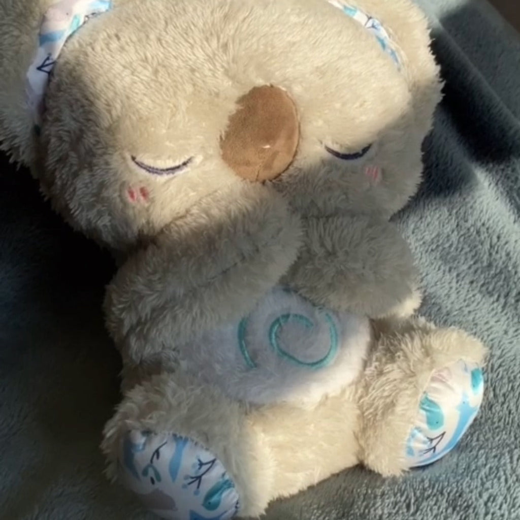 Beschwertes Koala-Kuscheltier mit rhythmischem LED-Nachtlicht