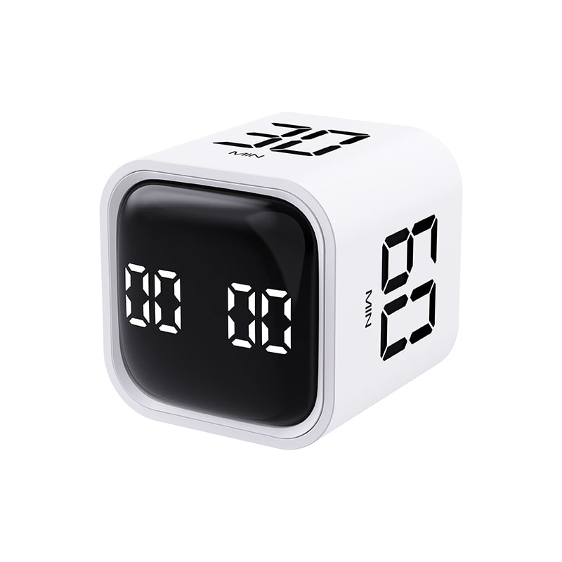 Digitális speedcube-időzítő, gravitációs érzékelős aktiválással, újratölthető akkumulátorral