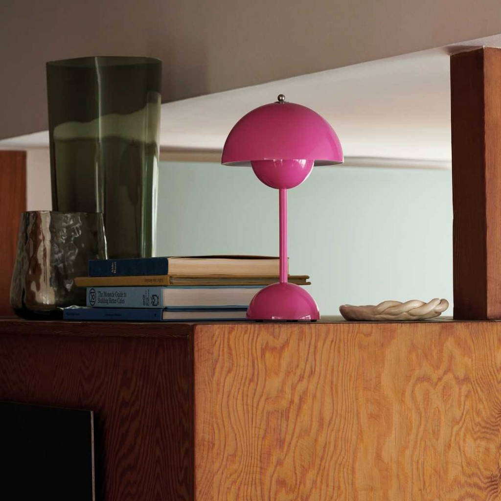 Stolní lampa v retro stylu – bezdrátová se 3 nastavitelnými úrovněmi jasu | ribuella