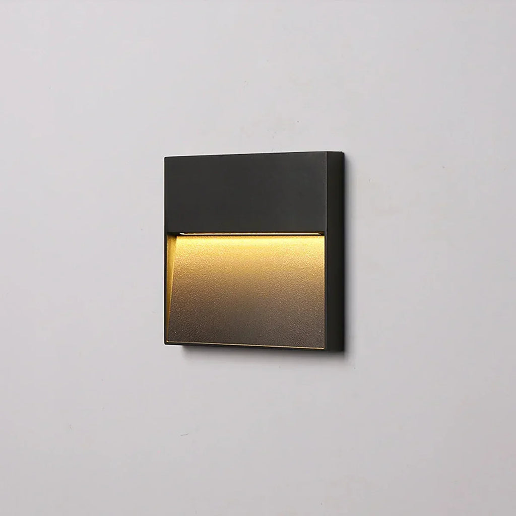 Outdoor Waterproof Wall Light, Round Or Square Frame