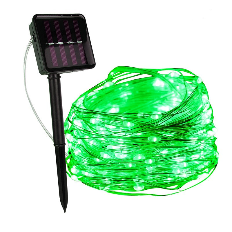 Lichtslinger met fairy lights op zonne-energie, led, weerbestendige buitenverlichting