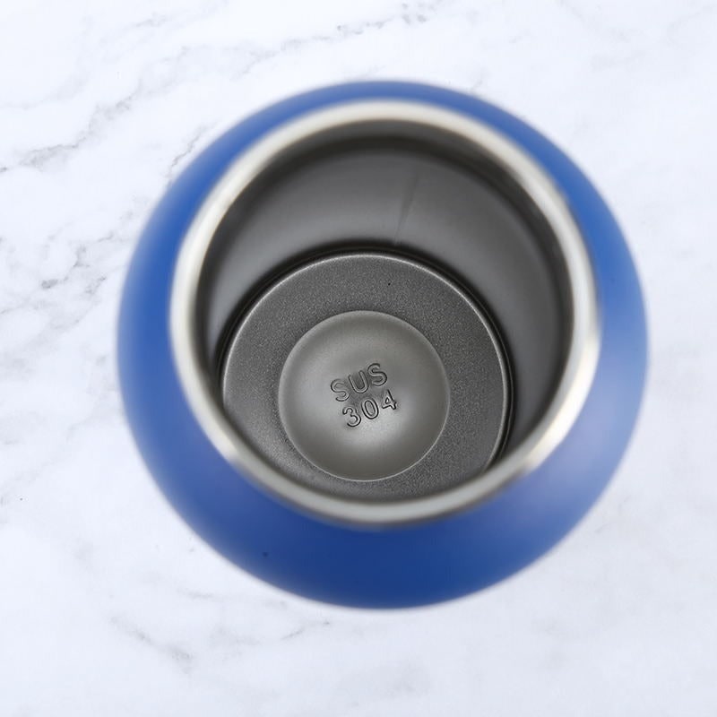 Double Wall Vacuum Insulated Stainless Steel Water Bottle Metal Loop Handle