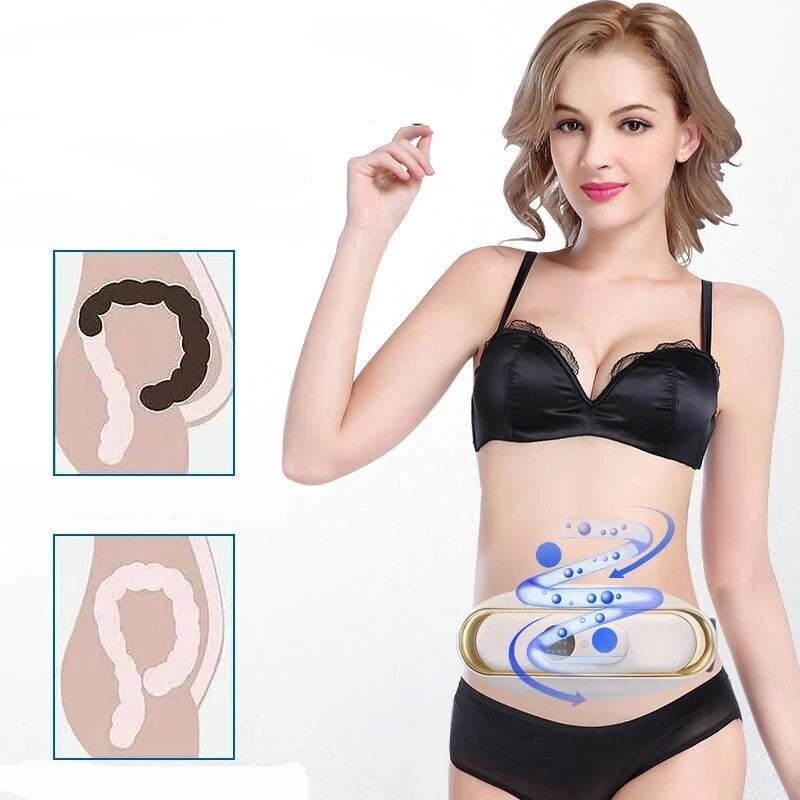 Cordless Electric Waist Shaping Massage Belt Vibration And Heat