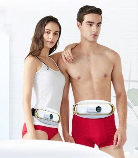Cordless Electric Waist Shaping Massage Belt Vibration And Heat