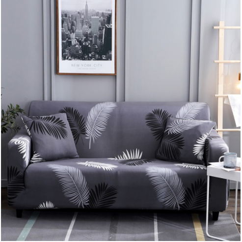 Fitted Three Seater Slipcover, Elastic Design Sofa Cover, Floral Print
