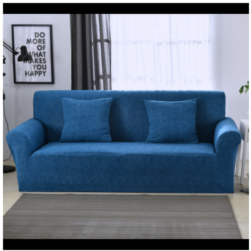 Husă elastică pentru canapea cu trei locuri, design elastic, imprimeu floral