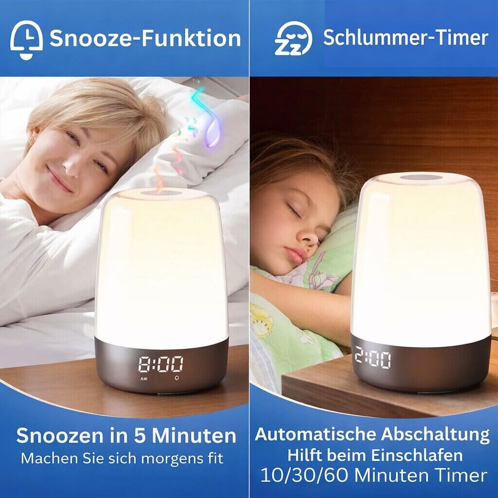 Sunrise Alarm Clock - Gentle Wake-Up Light - DayBright | ribuella