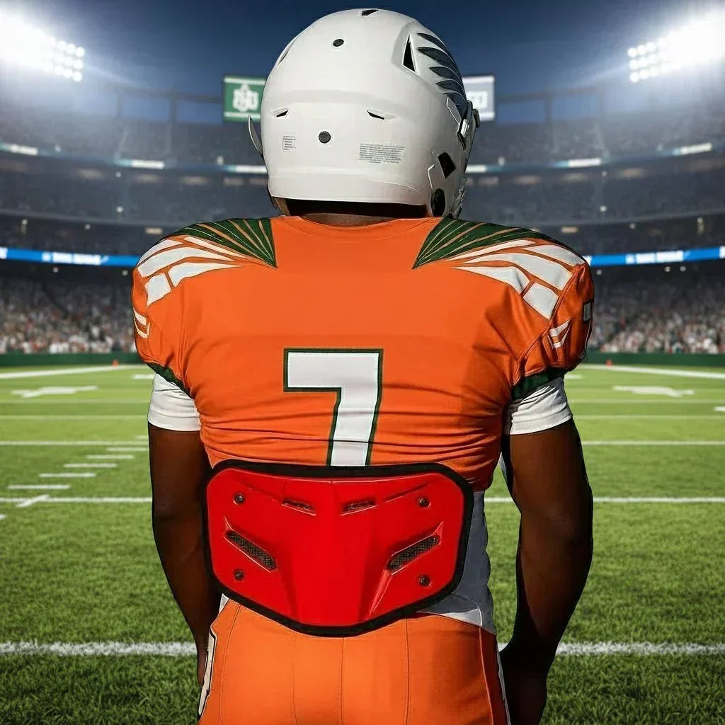 GRIDGUARD Anatomical Back Plate — Shock-Absorbing, Ventilated