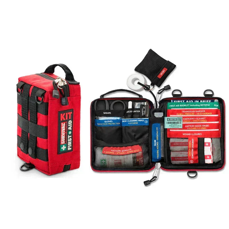 TerraGuard Waterproof Medical Bag — Compact Travel First Aid Kit
