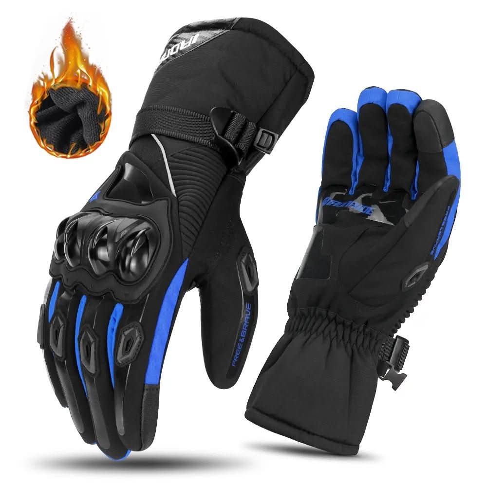 Luvas de inverno para motociclista THERMO GRIP, impermeáveis e isoladas