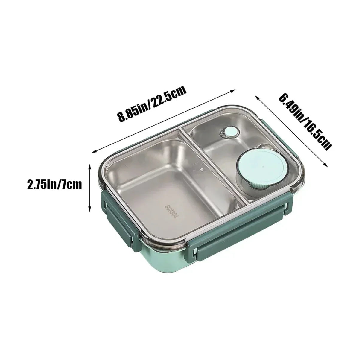 THERMOSERVE Insulated Meal Container With Secure Closure for Warm Meals