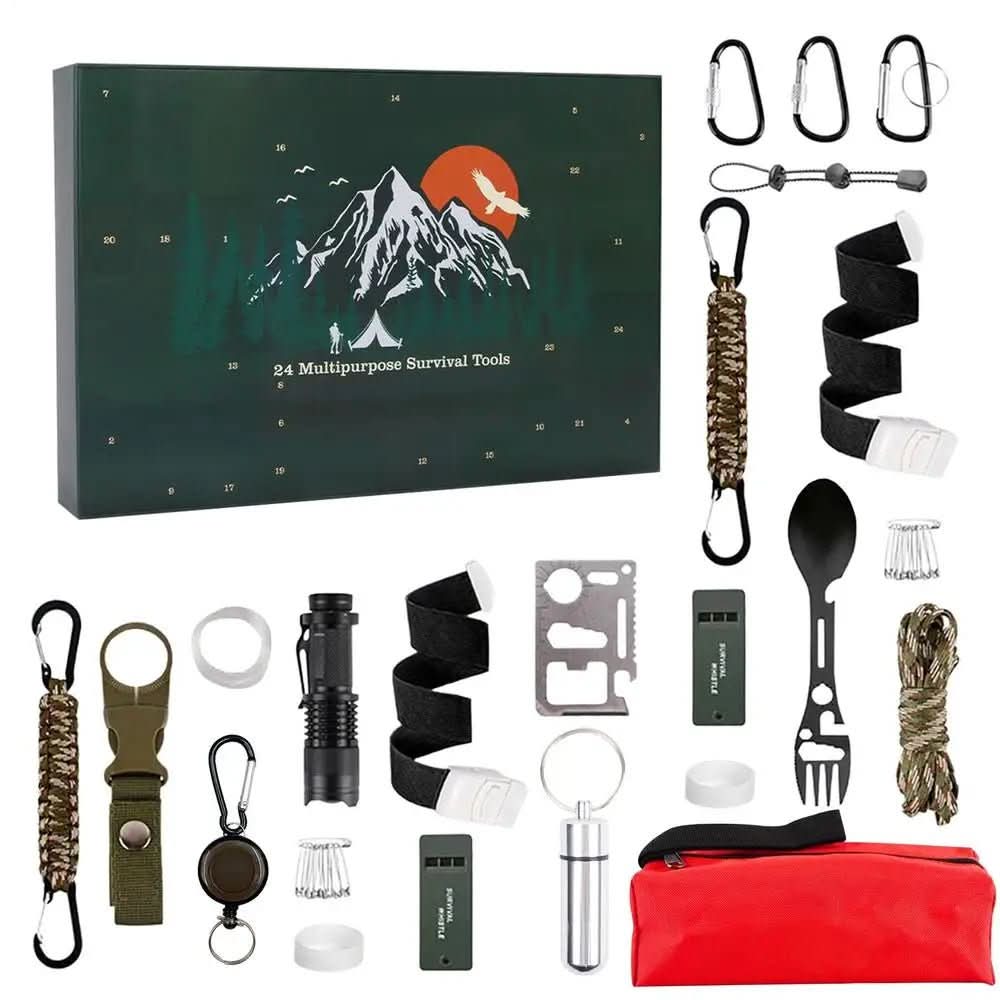 TRAILBOX Advent Calendar 2025 – 24 Camping Tools For Outdoor Trips