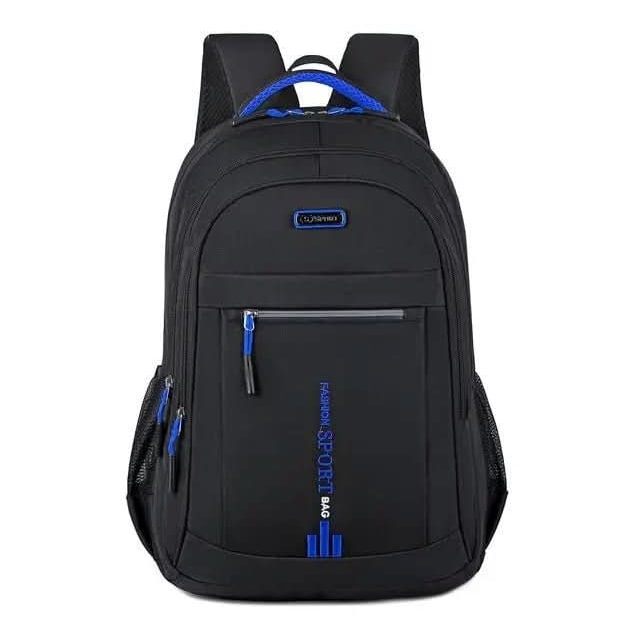 Sac à dos en cuir pour ordinateur portable, imperméable, compartiments multiples, bretelles rembourrées
