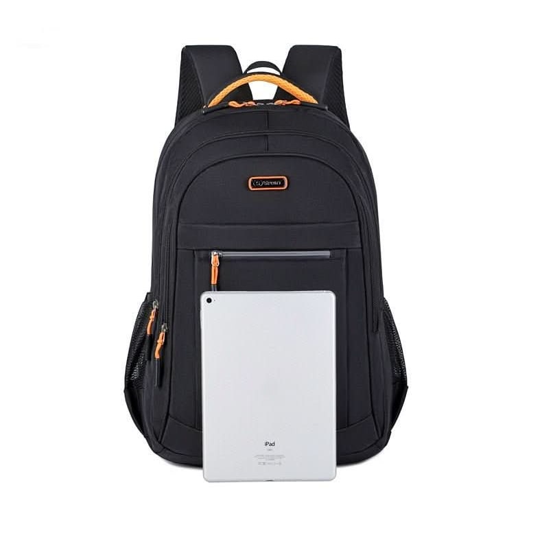 Sac à dos en cuir pour ordinateur portable, imperméable, compartiments multiples, bretelles rembourrées