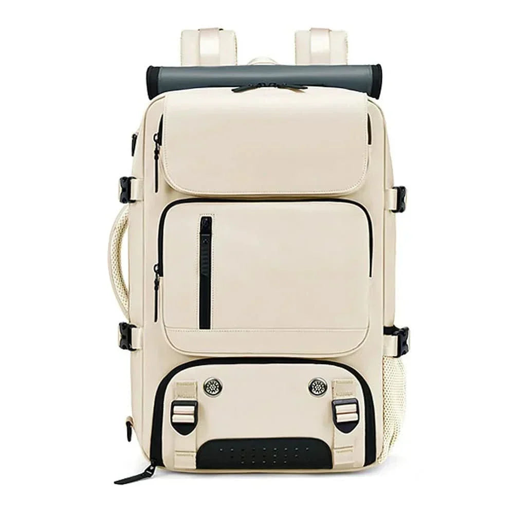TRAVELMAX vandtæt rejserygsæk som håndbagage med USB-port