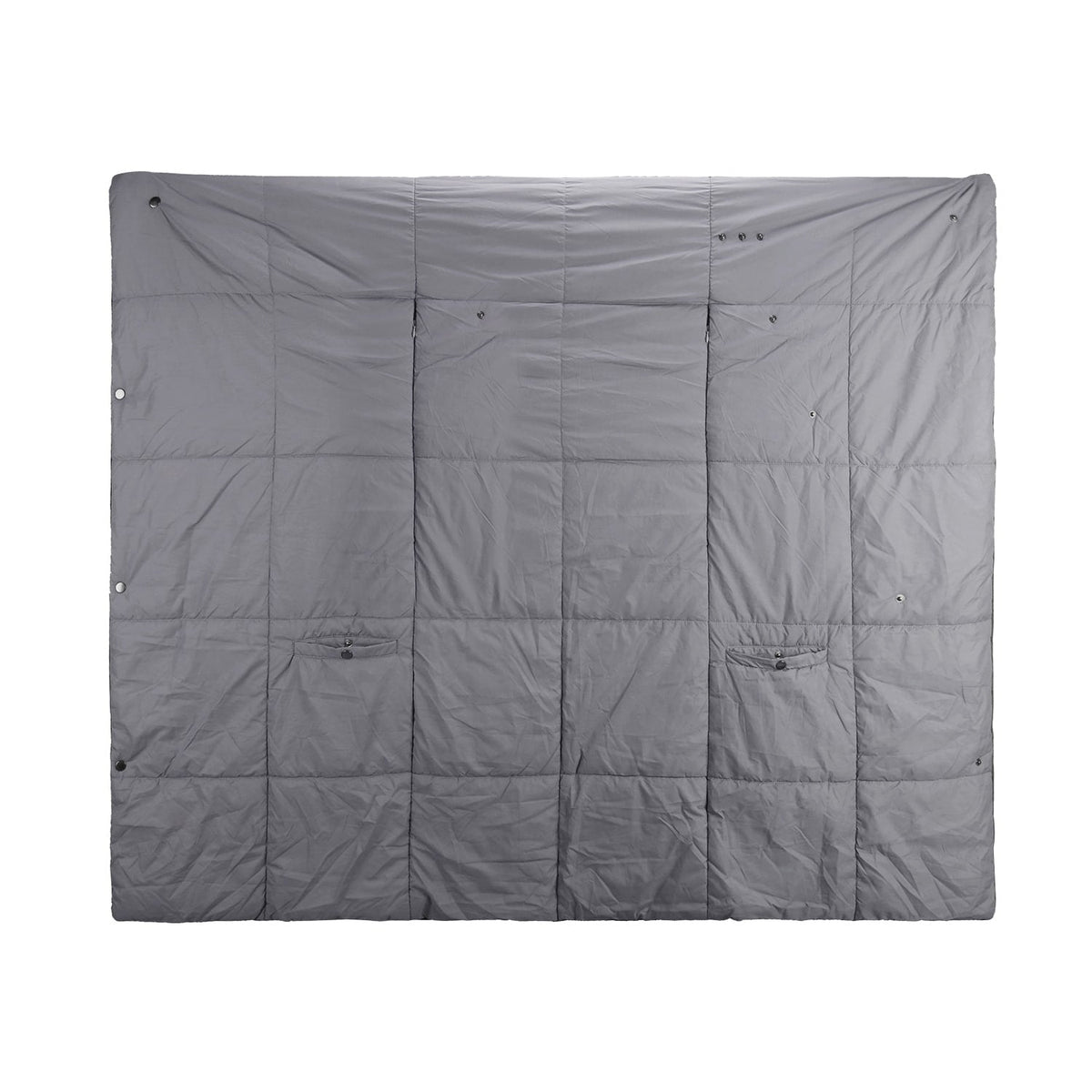 USB Heated Blanket, Dual Controls, 6 Heating Zones, Zipper Armholes, Wearable Fit