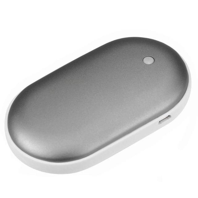 Rechargeable 2 In 1 Hand Warmer And Power Bank, Rapid Heating And Quick USB-C Charging