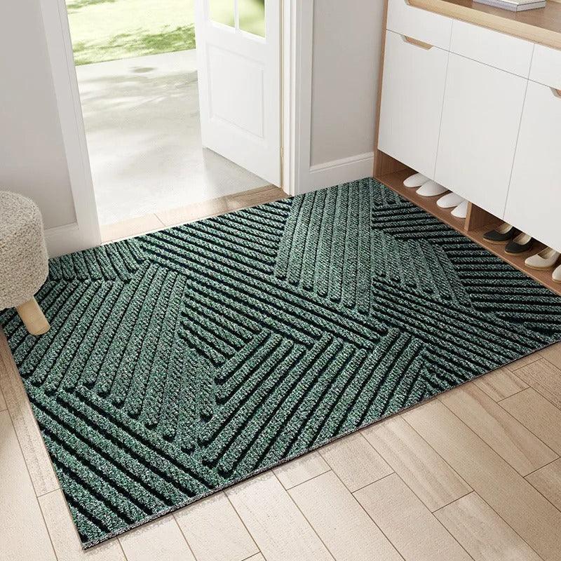 Non Slip Door Mat Textured Dirt Trapping Surface Secure Grip