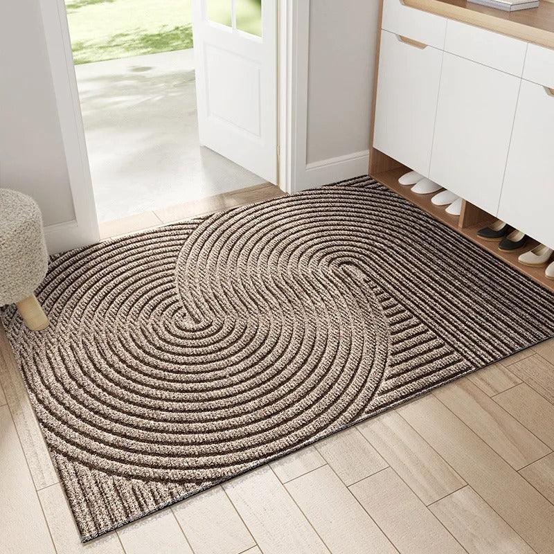 Non Slip Door Mat Textured Dirt Trapping Surface Secure Grip